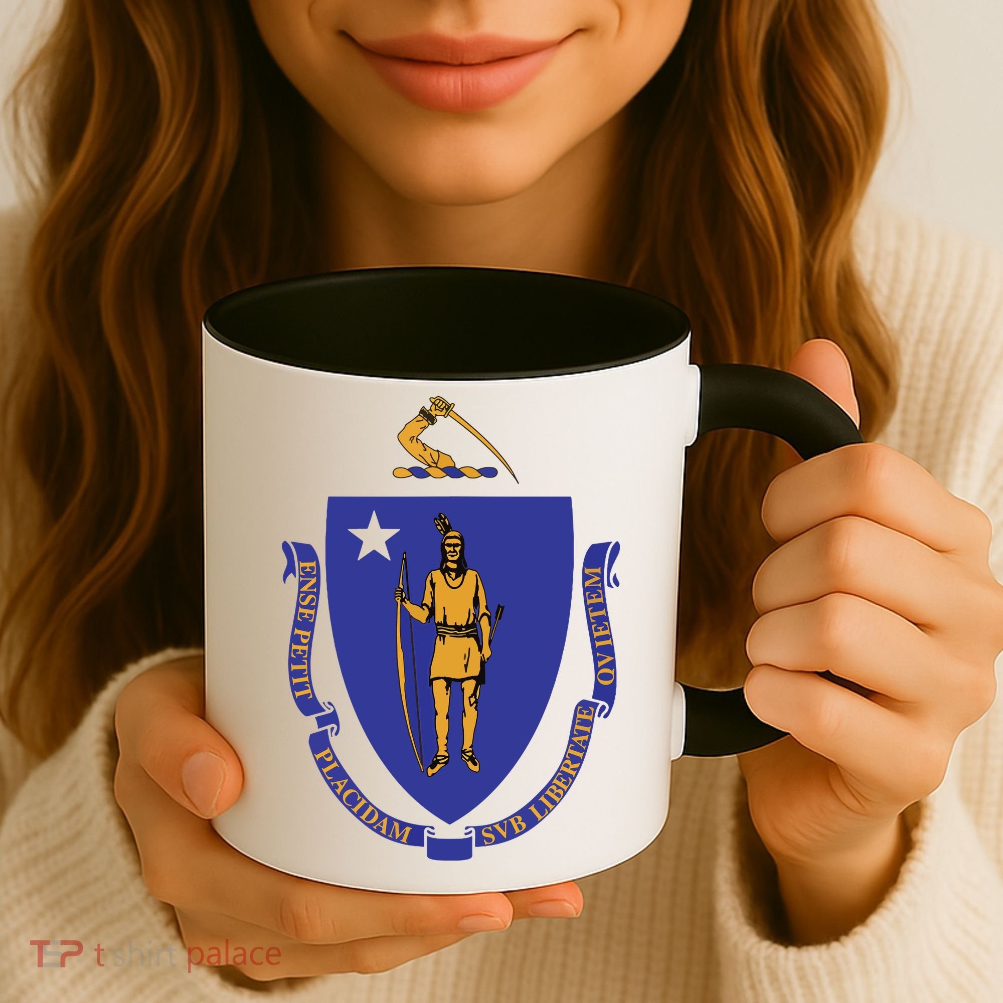 Massachusetts State Flag Us State Flag Coffee Mug