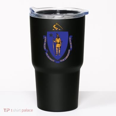Massachusetts State Flag Us State Flag Tumbler