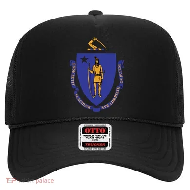 Massachusetts State Flag Us State Flag Hat