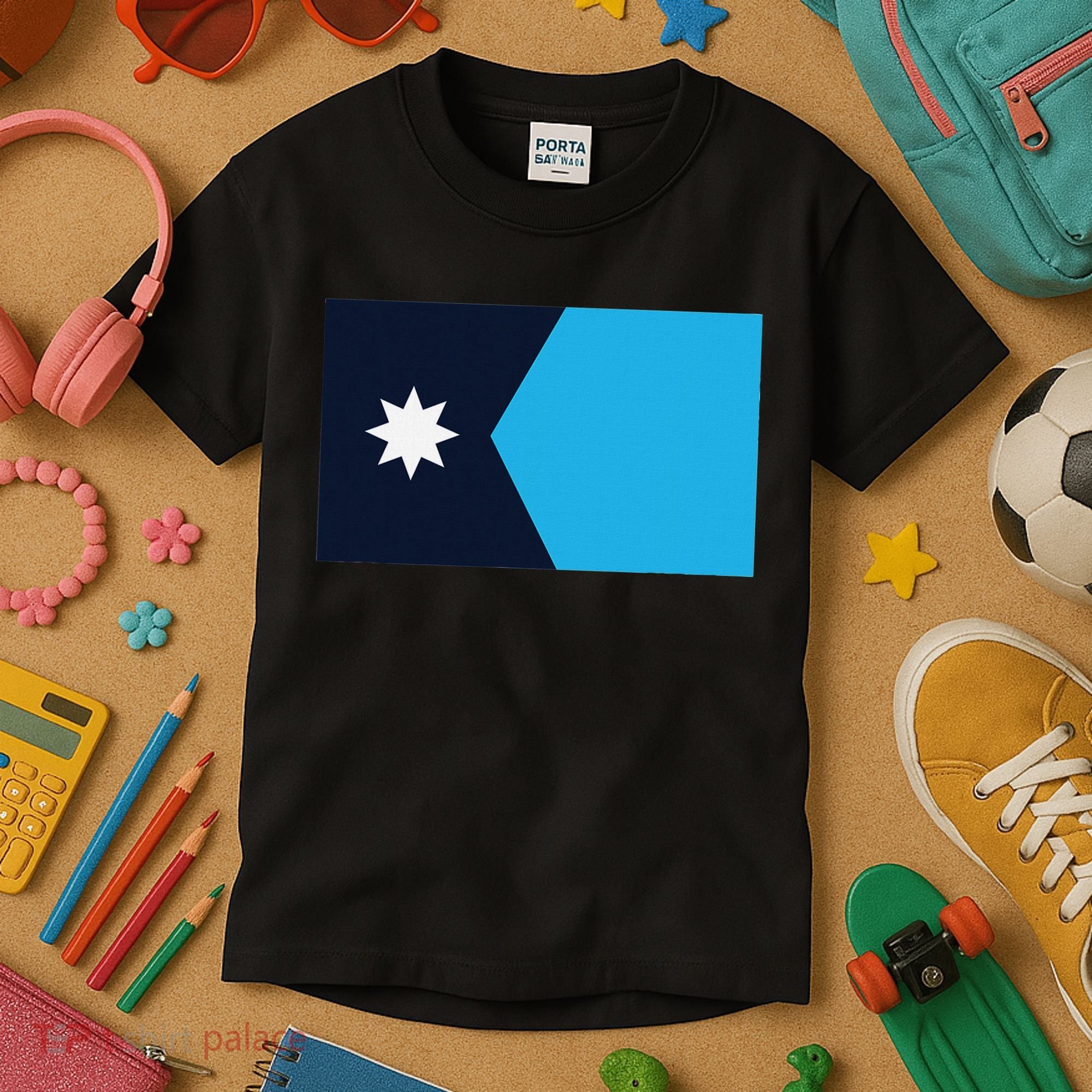 Minnesota State Flag Kids T-Shirt