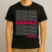 Mexico Soccer Fan GOOAALLL Apparel Goal T-Shirt thumb 3