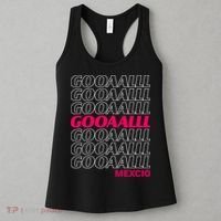 Mexico Soccer Fan GOOAALLL Apparel Goal Women's Tank Top thumb 3