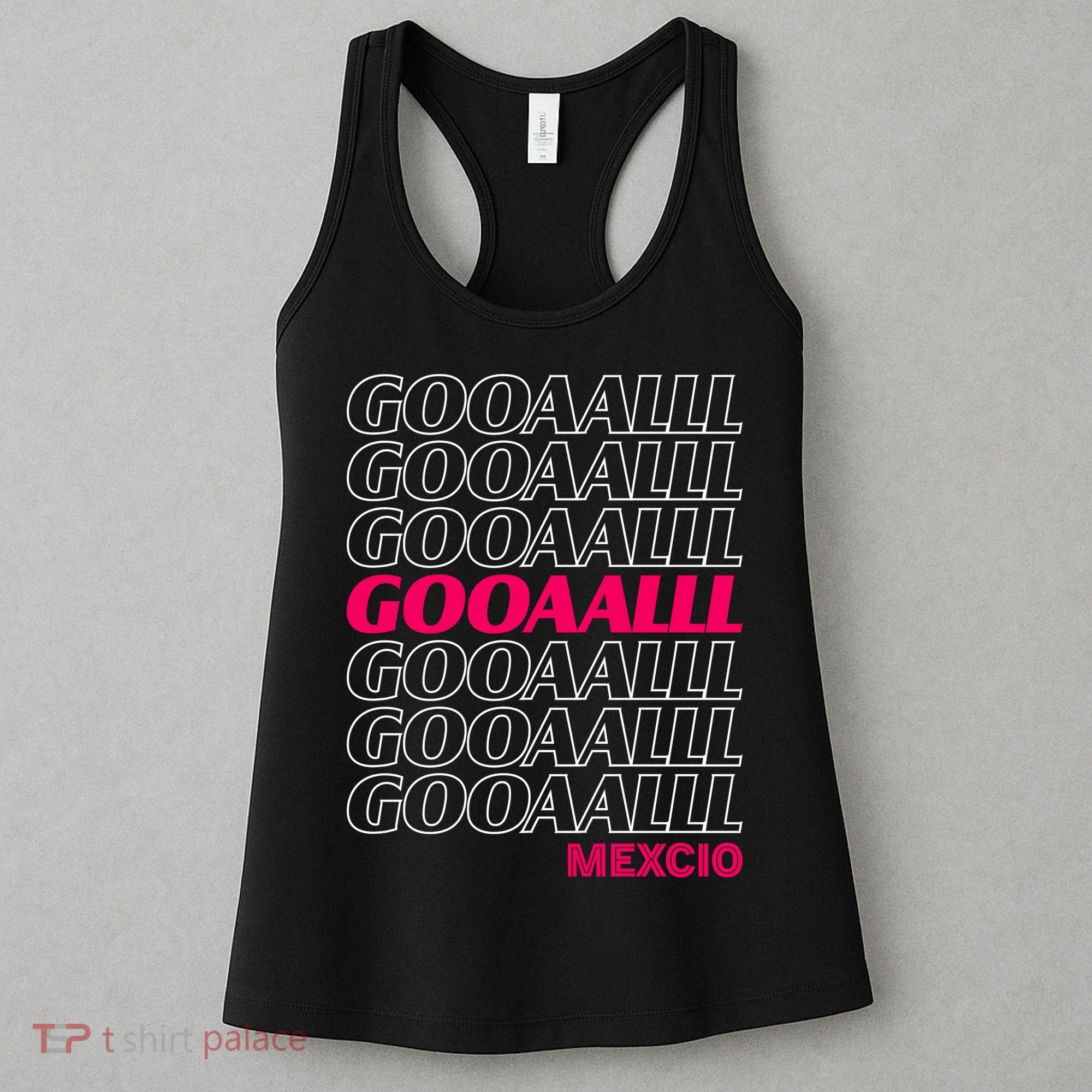 Mexico Soccer Fan GOOAALLL Apparel Goal Women's Tank Top