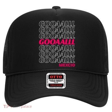 Mexico Soccer Fan GOOAALLL Apparel Goal Hat