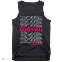 Mexico Soccer Fan GOOAALLL Apparel Goal Tank Top thumb 0