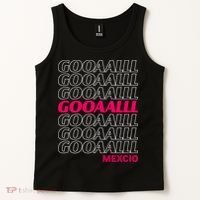 Mexico Soccer Fan GOOAALLL Apparel Goal Tank Top thumb 2