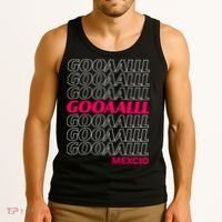 Mexico Soccer Fan GOOAALLL Apparel Goal Tank Top thumb 3