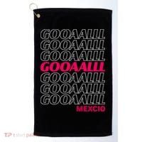 Mexico Soccer Fan GOOAALLL Apparel Goal Golf Towel thumb 0