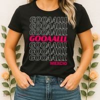 Mexico Soccer Fan GOOAALLL Apparel Goal Women's T-Shirt thumb 2