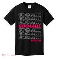 Mexico Soccer Fan GOOAALLL Apparel Goal Kids T-Shirt thumb 0