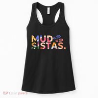 Mud Sistas Funny Hiker Hiking Lovers Women's Tank Top thumb 0