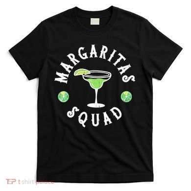Margarita Squad Funny Cinco De Mayo Lime Drinking T-Shirt
