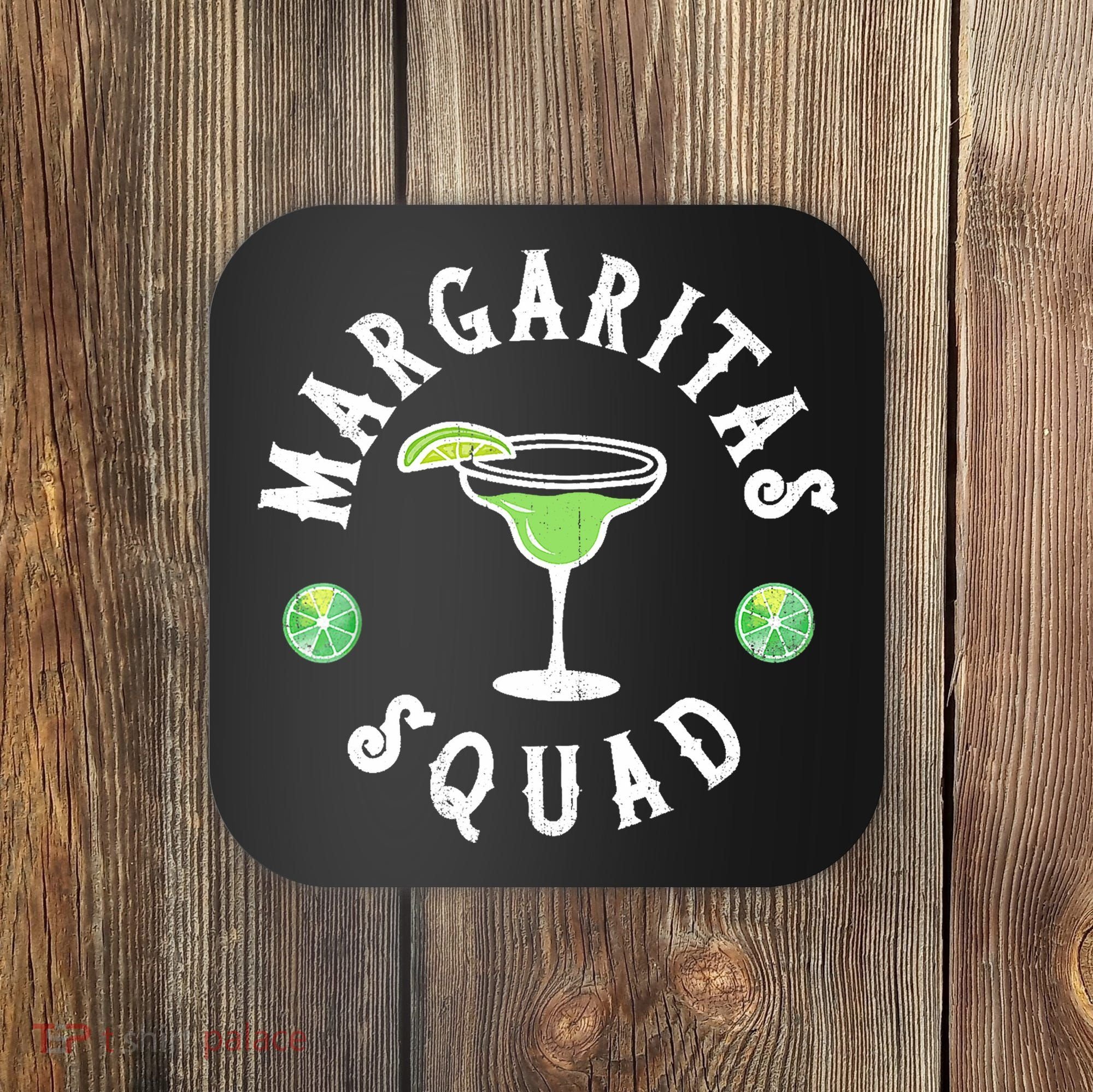 Margarita Squad Funny Cinco De Mayo Lime Drinking Coaster