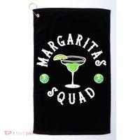 Margarita Squad Funny Cinco De Mayo Lime Drinking Golf Towel thumb 0