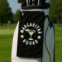 Margarita Squad Funny Cinco De Mayo Lime Drinking Golf Towel thumb 2