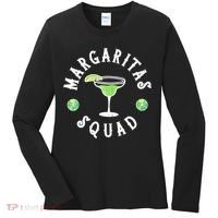 Margarita Squad Funny Cinco De Mayo Lime Drinking Women's Long Sleeve Shirt thumb 0