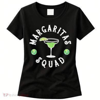 Margarita Squad Funny Cinco De Mayo Lime Drinking Women's T-Shirt