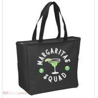 Margarita Squad Funny Cinco De Mayo Lime Drinking Tote Bag thumb 2