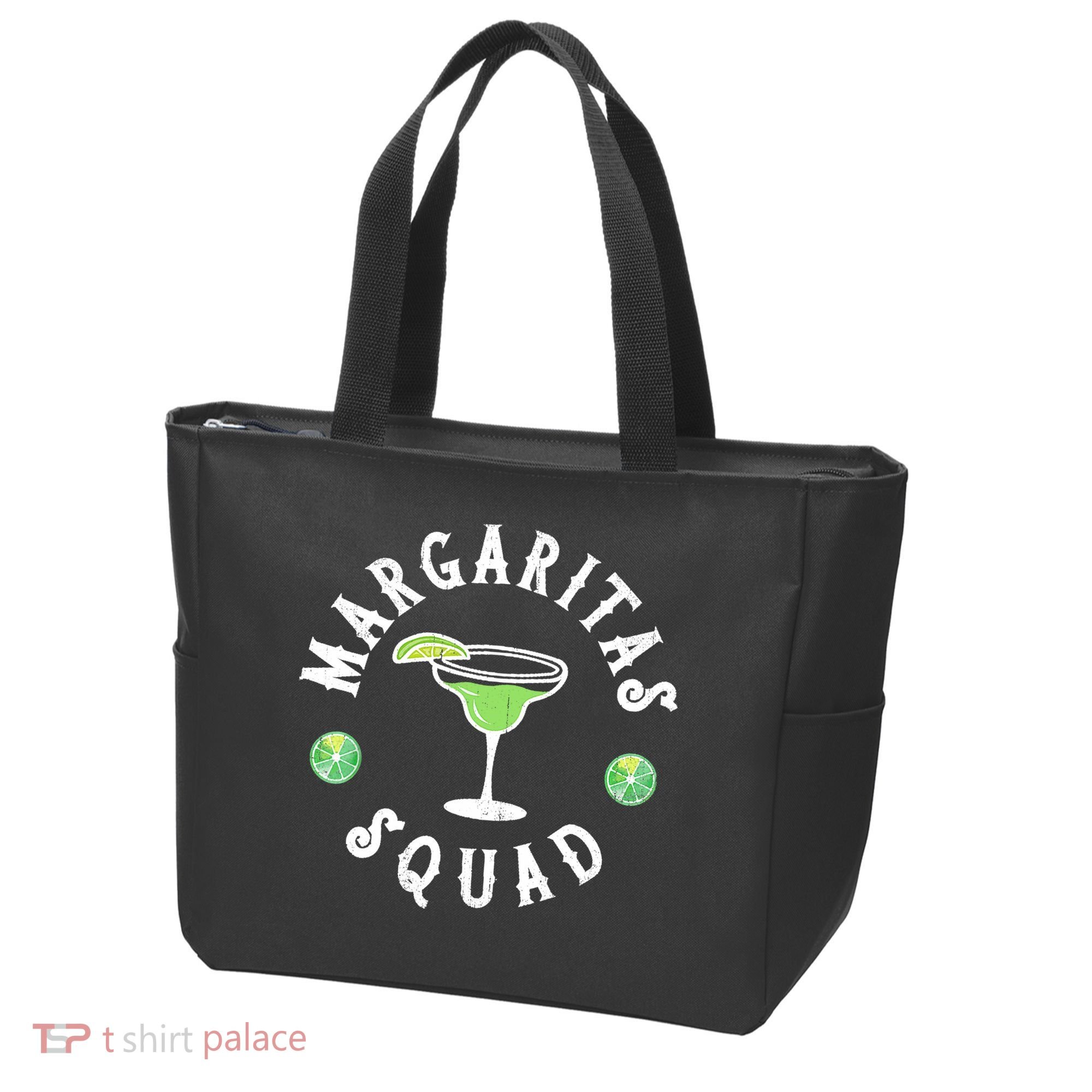 Margarita Squad Funny Cinco De Mayo Lime Drinking Tote Bag