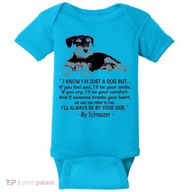 Miniature Schnauzer Funny Gift Baby Bodysuit