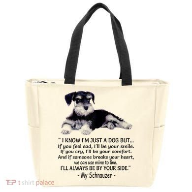 Miniature Schnauzer Funny Gift Tote Bag