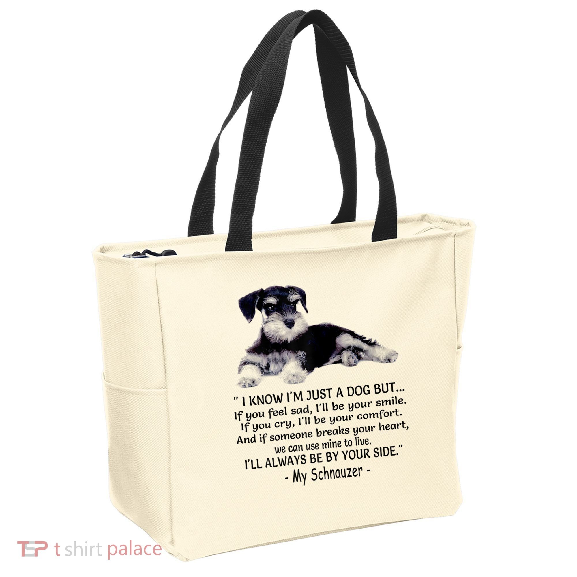 Miniature Schnauzer Funny Gift Tote Bag