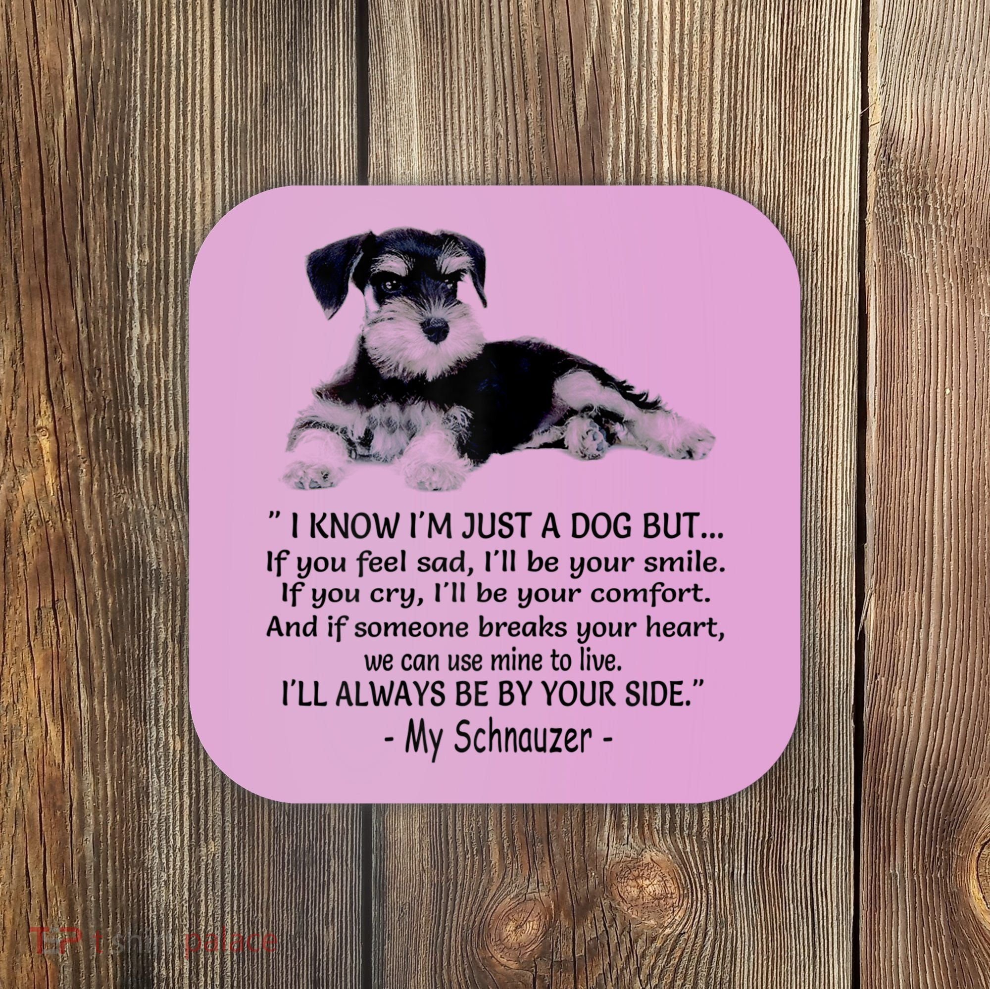 Miniature Schnauzer Funny Gift Coaster