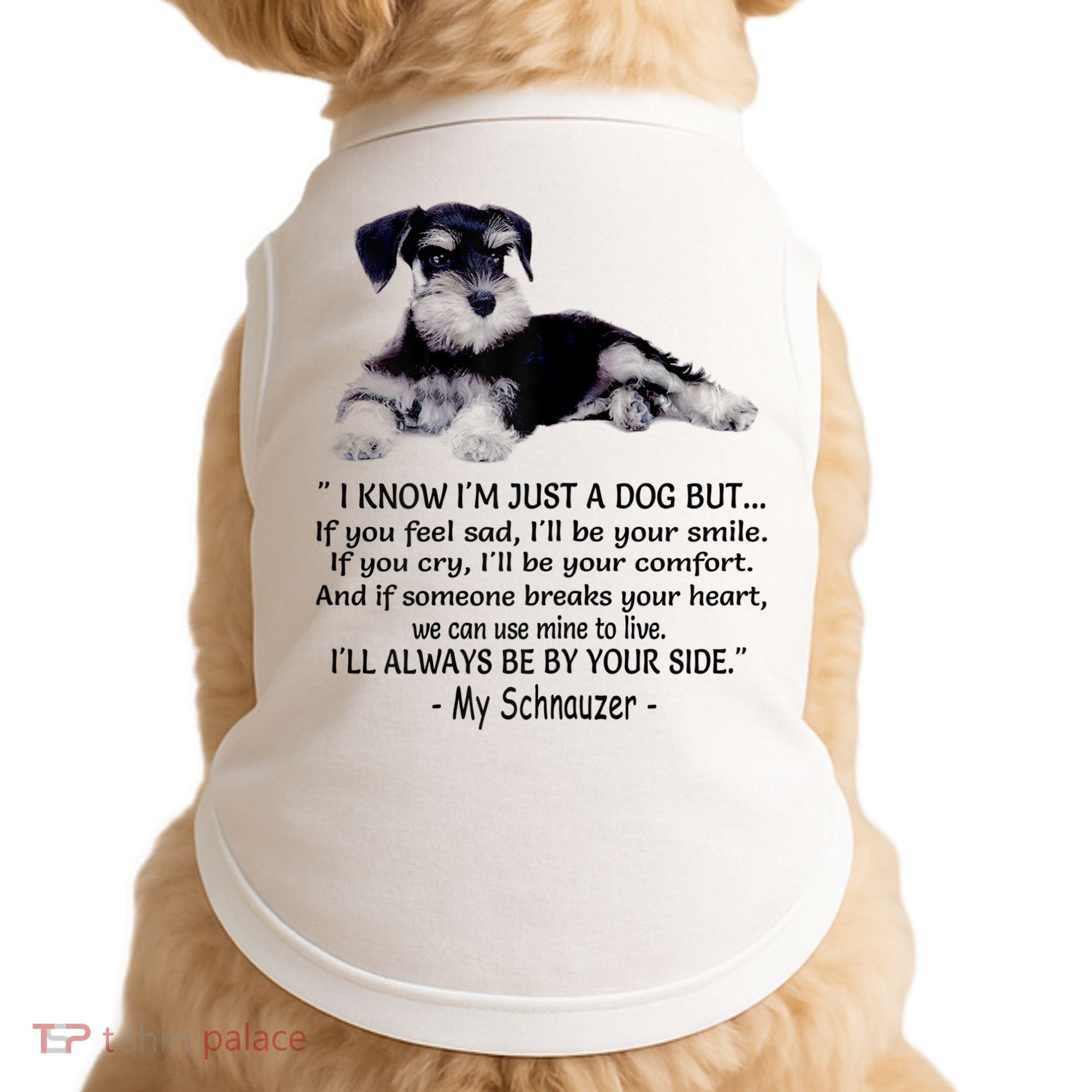Miniature Schnauzer Funny Gift Doggie Tank