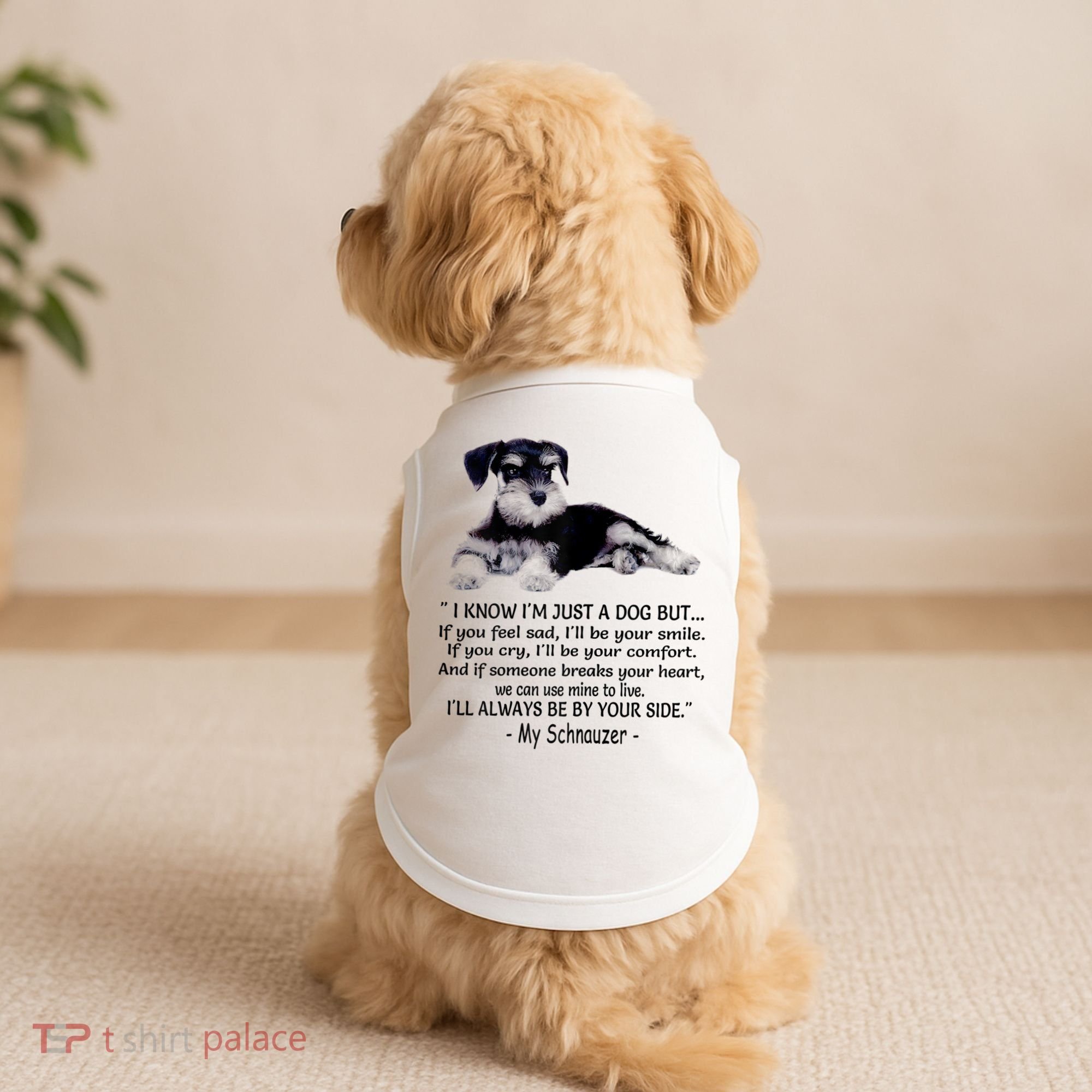 Miniature Schnauzer Funny Gift Doggie Tank