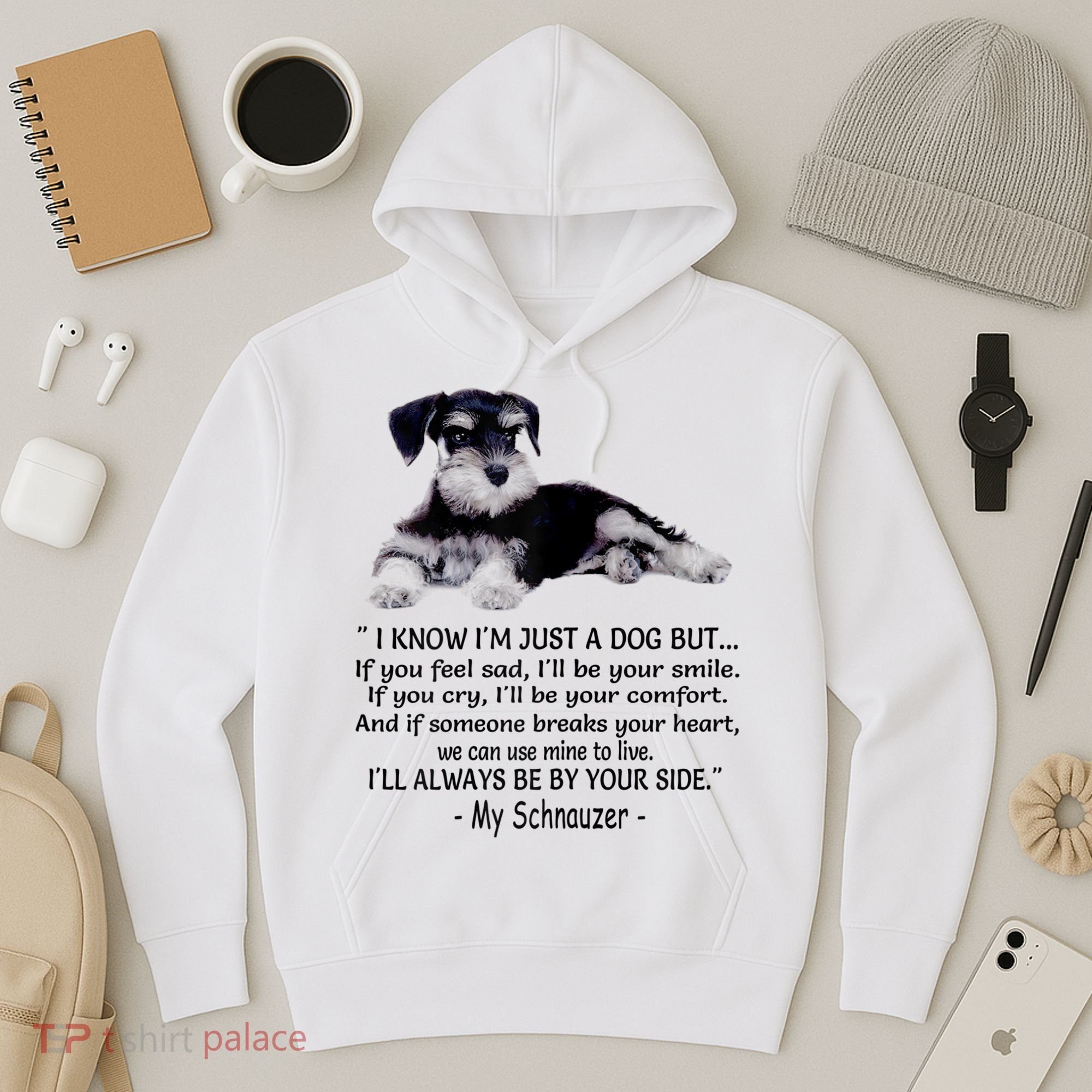 Miniature Schnauzer Funny Gift Hoodie
