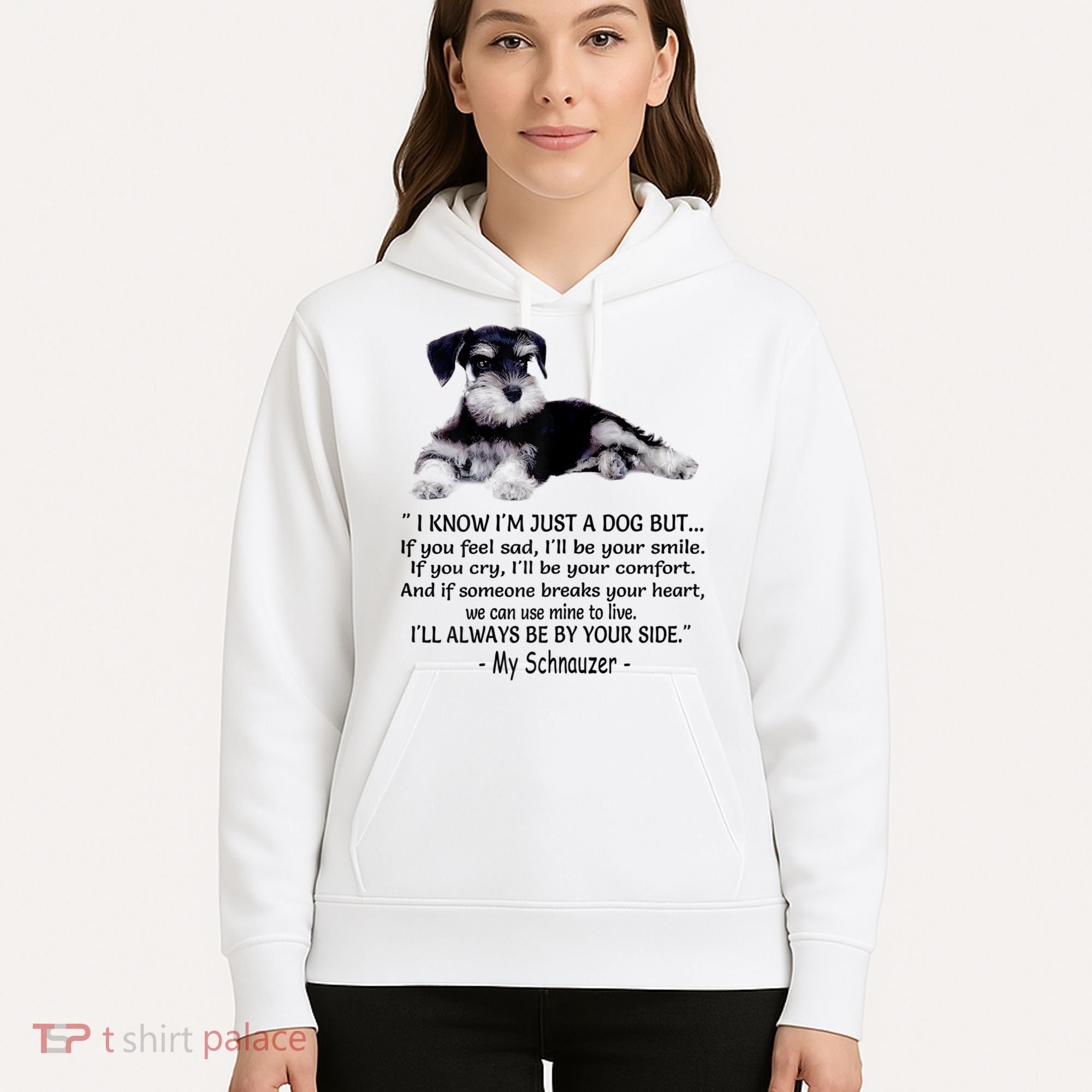 Miniature Schnauzer Funny Gift Hoodie