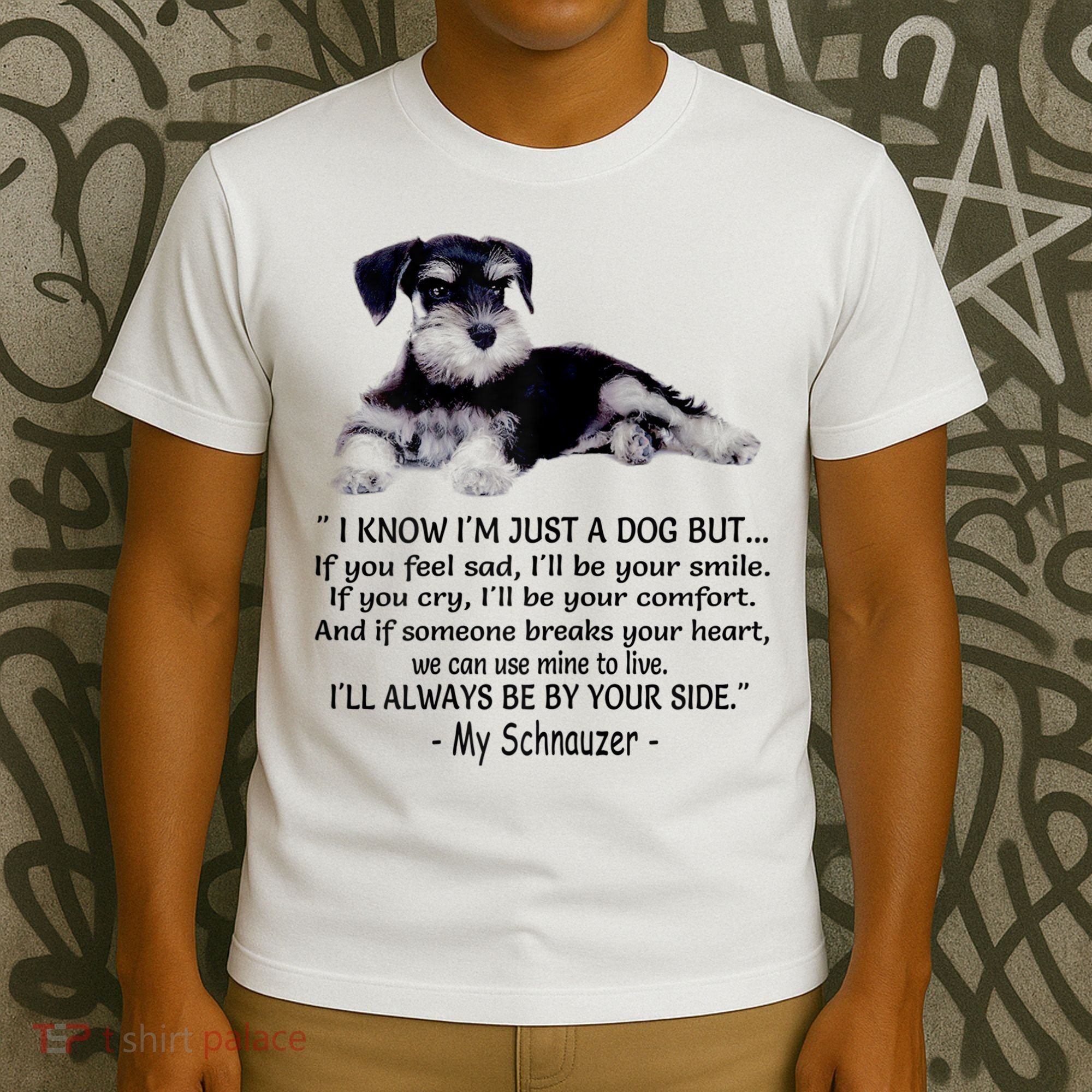 Miniature Schnauzer Funny Gift T-Shirt