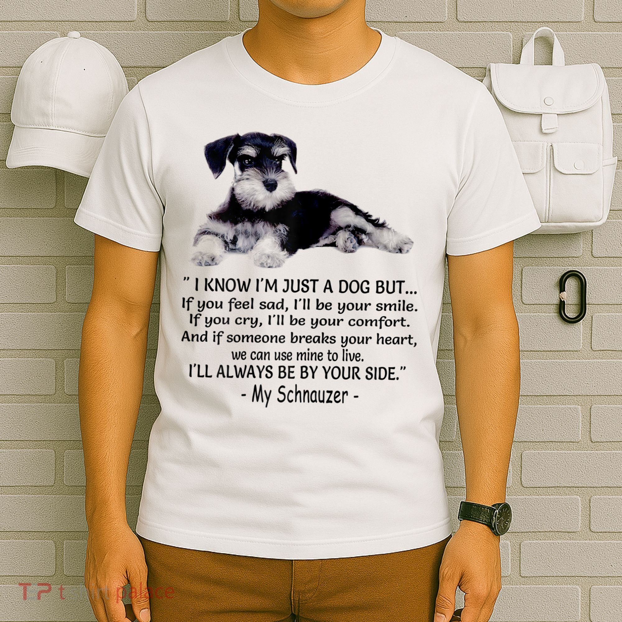 Miniature Schnauzer Funny Gift T-Shirt