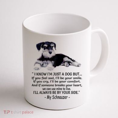 Miniature Schnauzer Funny Gift Coffee Mug back