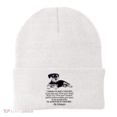 Miniature Schnauzer Funny Gift Beanie