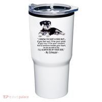 Miniature Schnauzer Funny Gift Tumbler thumb 0