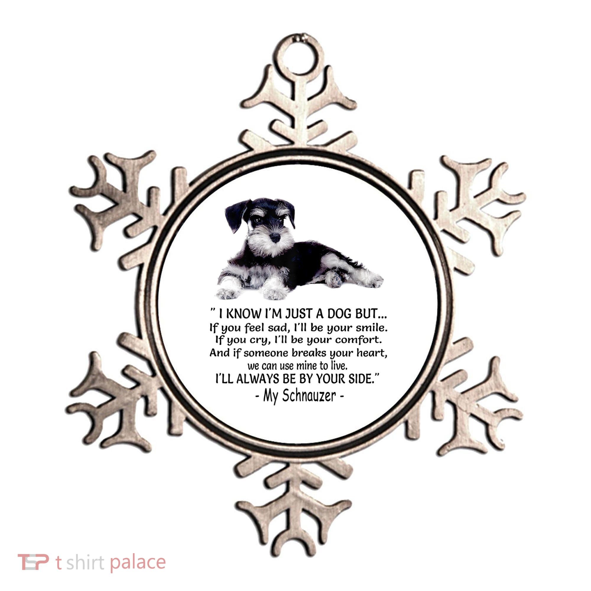Miniature Schnauzer Funny Gift Ornament
