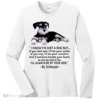 Miniature Schnauzer Funny Gift Women's Long Sleeve Shirt thumb 0