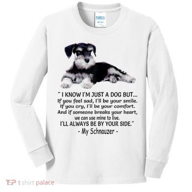 Miniature Schnauzer Funny Gift Kids Long Sleeve Shirt