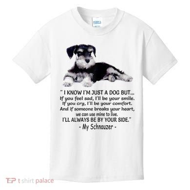 Miniature Schnauzer Funny Gift Kids T-Shirt