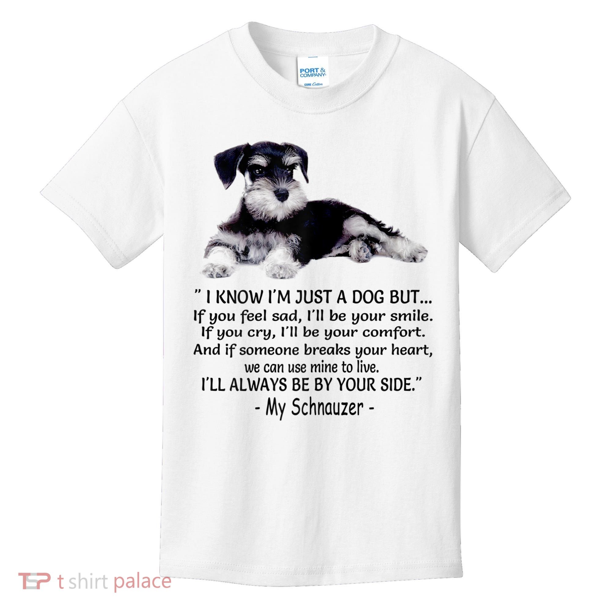 Miniature Schnauzer Funny Gift Kids T-Shirt