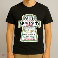 Mustard Seed Faith Christian Gifts Mathew 17 20 Scripture T-Shirt thumb 3
