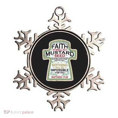 Mustard Seed Faith Christian Gifts Mathew 17 20 Scripture Ornament