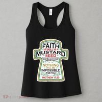 Mustard Seed Faith Christian Gifts Mathew 17 20 Scripture Women's Tank Top thumb 3
