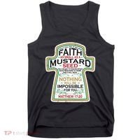 Mustard Seed Faith Christian Gifts Mathew 17 20 Scripture Tank Top thumb 0