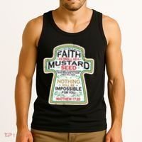 Mustard Seed Faith Christian Gifts Mathew 17 20 Scripture Tank Top thumb 3