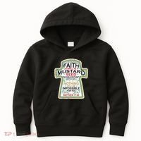 Mustard Seed Faith Christian Gifts Mathew 17 20 Scripture Kids Hoodie thumb 0