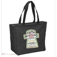 Mustard Seed Faith Christian Gifts Mathew 17 20 Scripture Tote Bag thumb 2
