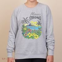Maui Strong Fundraiser Helping Wildfires On Maui Women's Sweatshirt thumb 0
