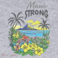 Maui Strong Fundraiser Helping Wildfires On Maui Women's Sweatshirt thumb 2